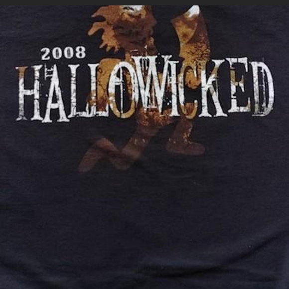 Vtg 2008 ICP Insane Clown Posse Hallowicked T-Shirt Jerzees Black 3XL Rare - Picture 5 of 6